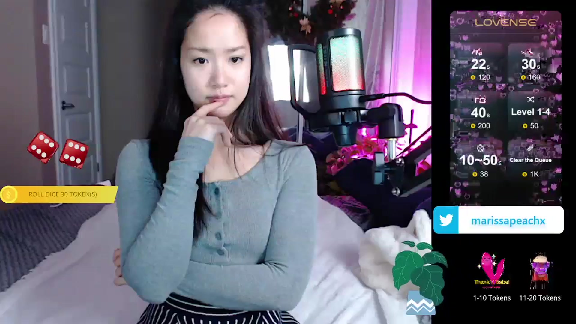 Gallery image thumbnail from MarissaPeach's myfreecams stream on, 12/13/2023, 22:28 image 12 of 20