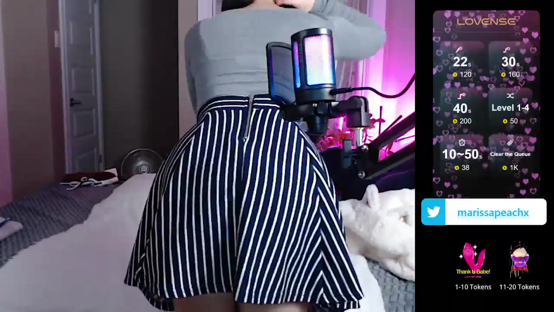 Gallery image thumbnail from MarissaPeach's myfreecams stream on, 12/13/2023, 22:55 image 9 of 20