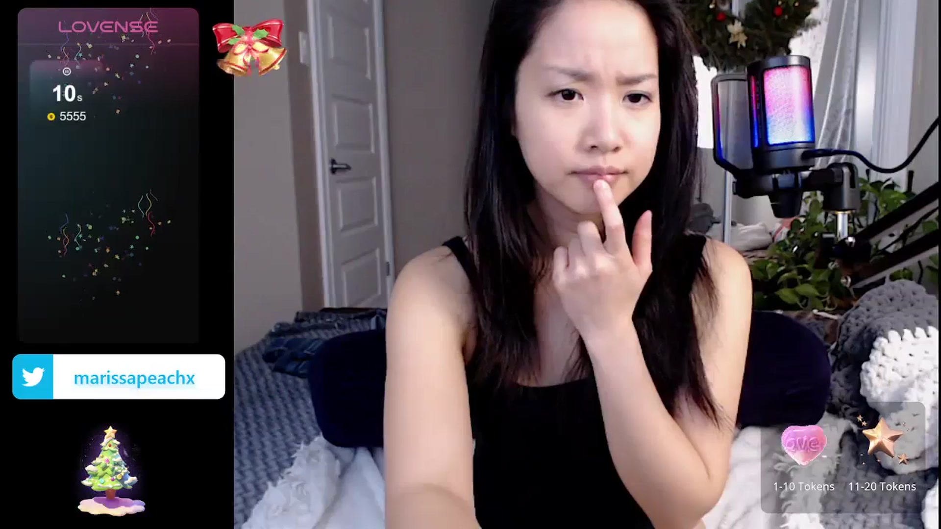 Gallery image thumbnail from MarissaPeach's myfreecams stream on, 12/29/2023, 20:08 image 11 of 20