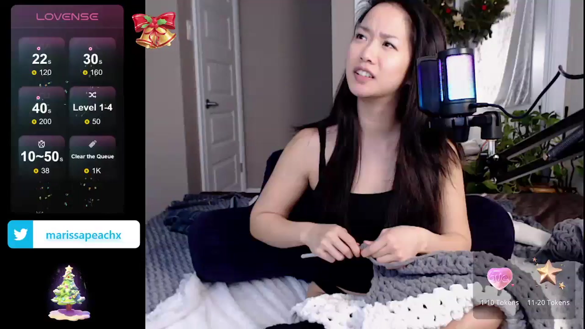 Gallery image thumbnail from MarissaPeach's myfreecams stream on, 12/29/2023, 20:08 image 1 of 20