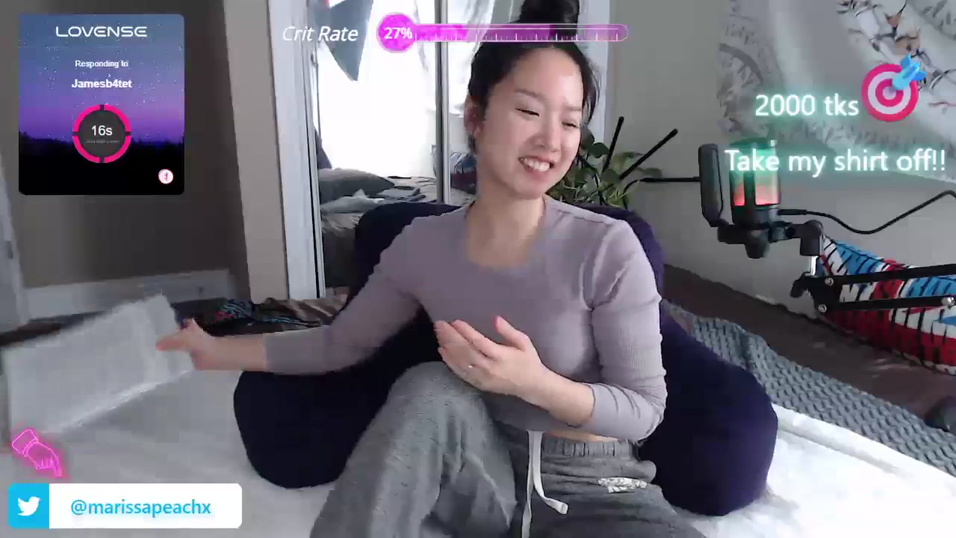 Gallery image thumbnail from MarissaPeach's myfreecams stream on, 01/24/2024, 21:56 image 14 of 20