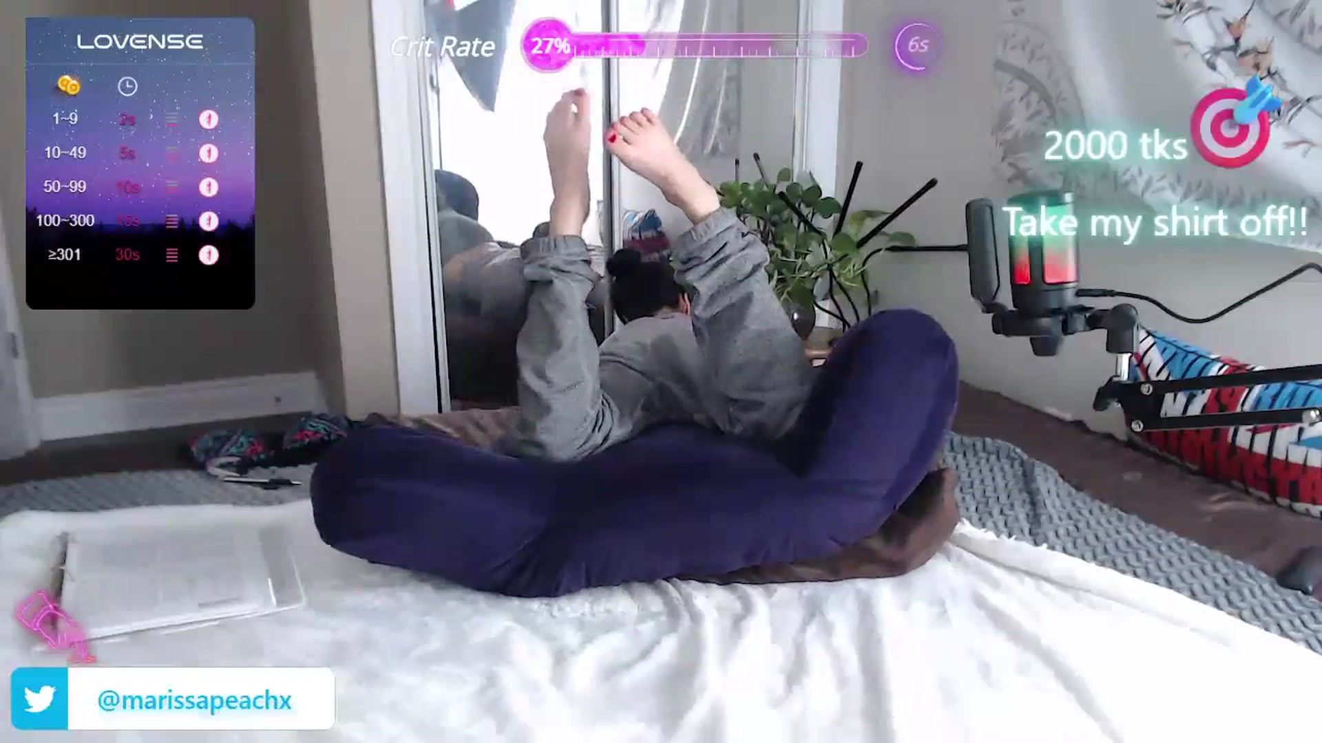 Gallery image thumbnail from MarissaPeach's myfreecams stream on, 01/24/2024, 21:56 image 15 of 20