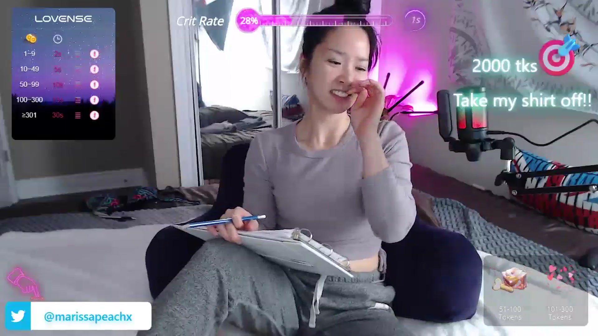 Gallery image thumbnail from MarissaPeach's myfreecams stream on, 01/24/2024, 21:56 image 16 of 20