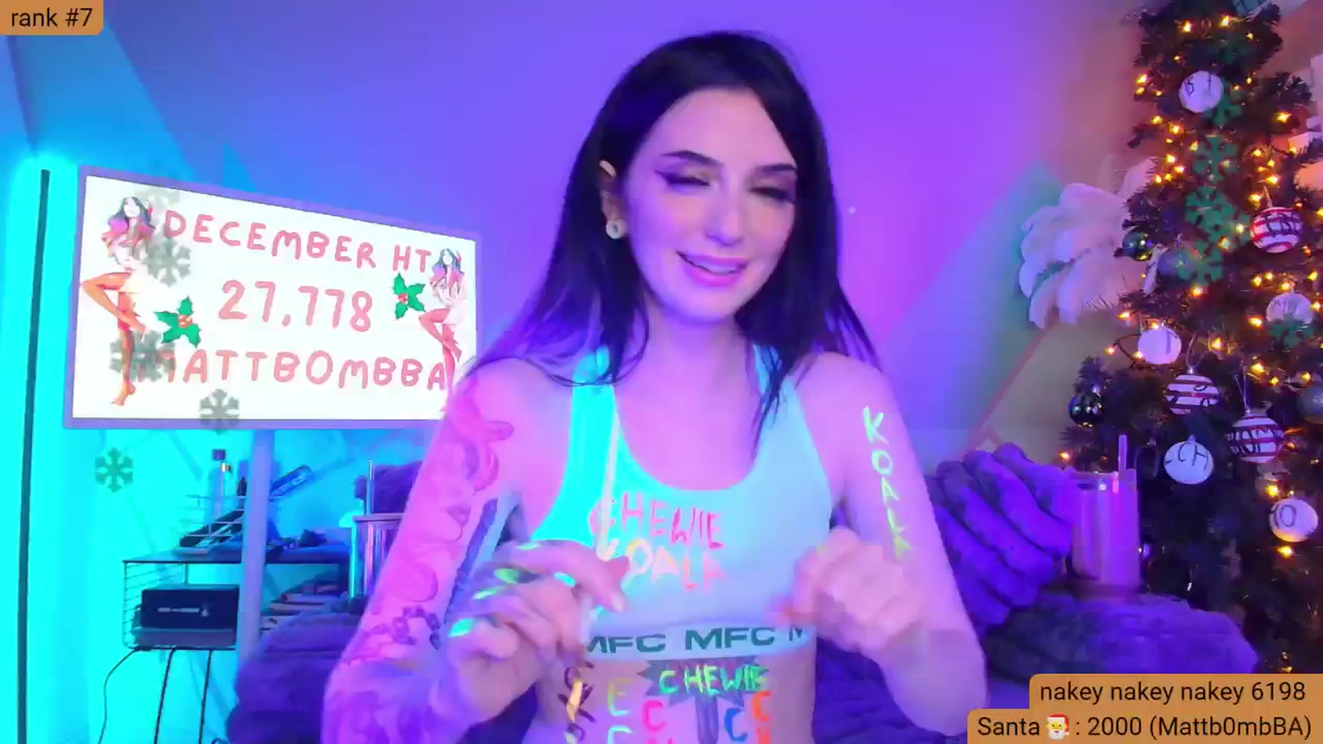 Gallery image thumbnail from MattsAriel's myfreecams stream on, 12/28/2024, 06:45 image 5 of 20