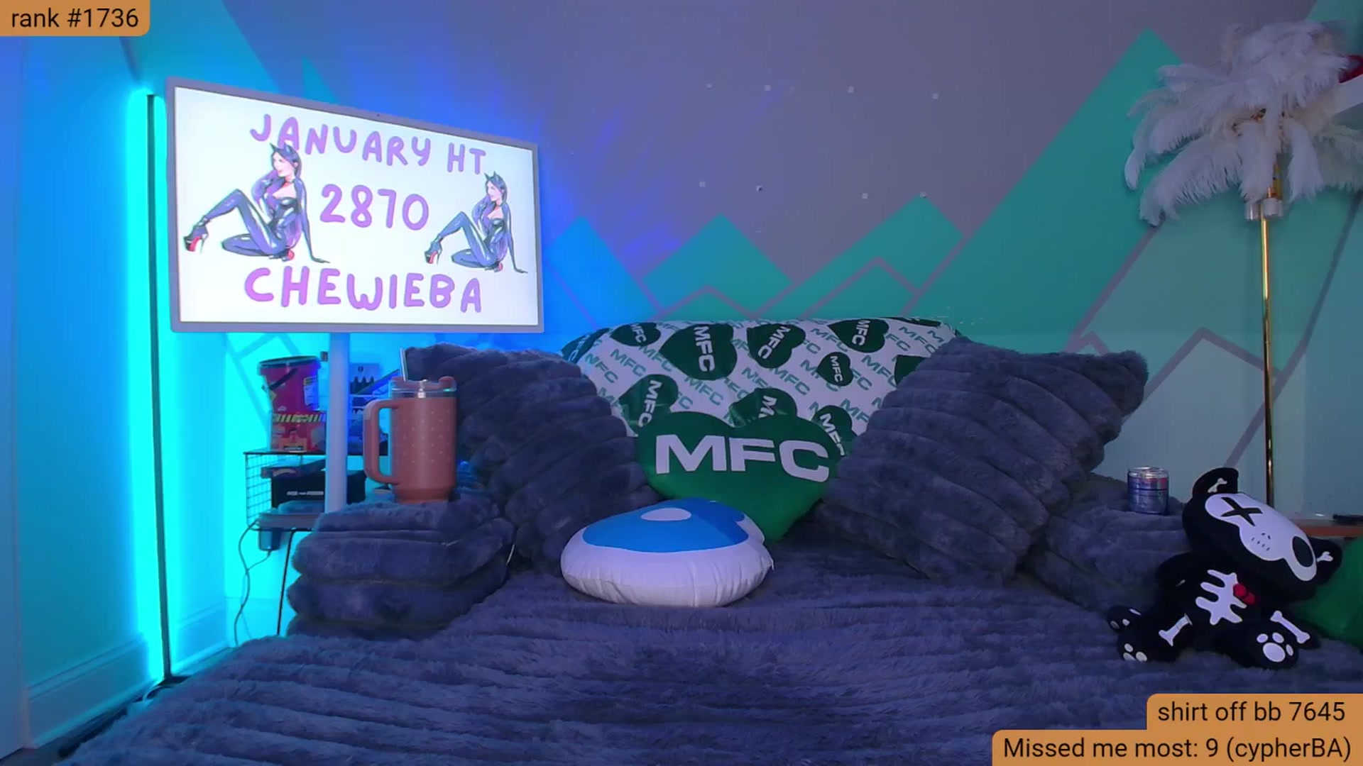 Gallery image thumbnail from MattsAriel's myfreecams stream on, 01/06/2025, 06:34 image 1 of 20