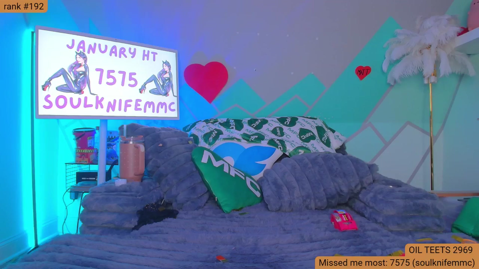 Gallery image thumbnail from MattsAriel's myfreecams stream on, 01/06/2025, 06:34 image 17 of 20