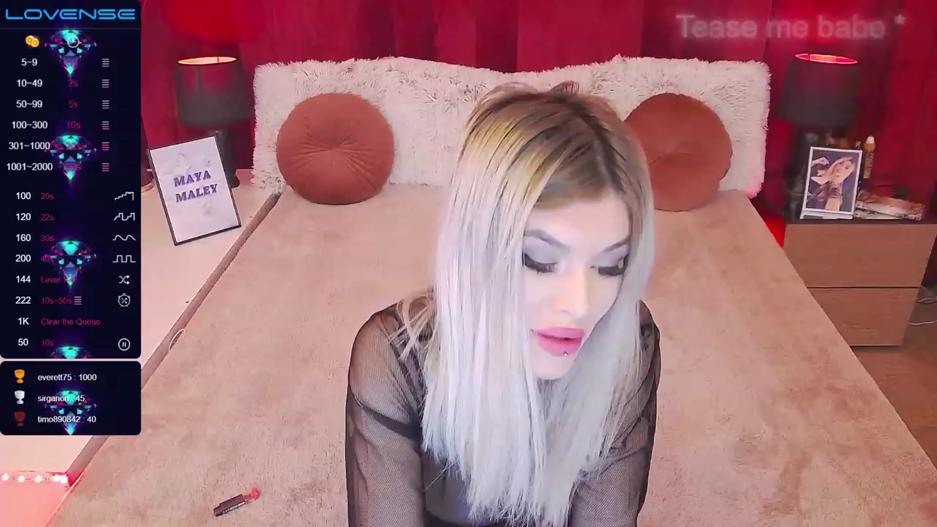 Gallery image thumbnail from MayaMaley's myfreecams stream on, 11/21/2022, 01:22 image 4 of 20