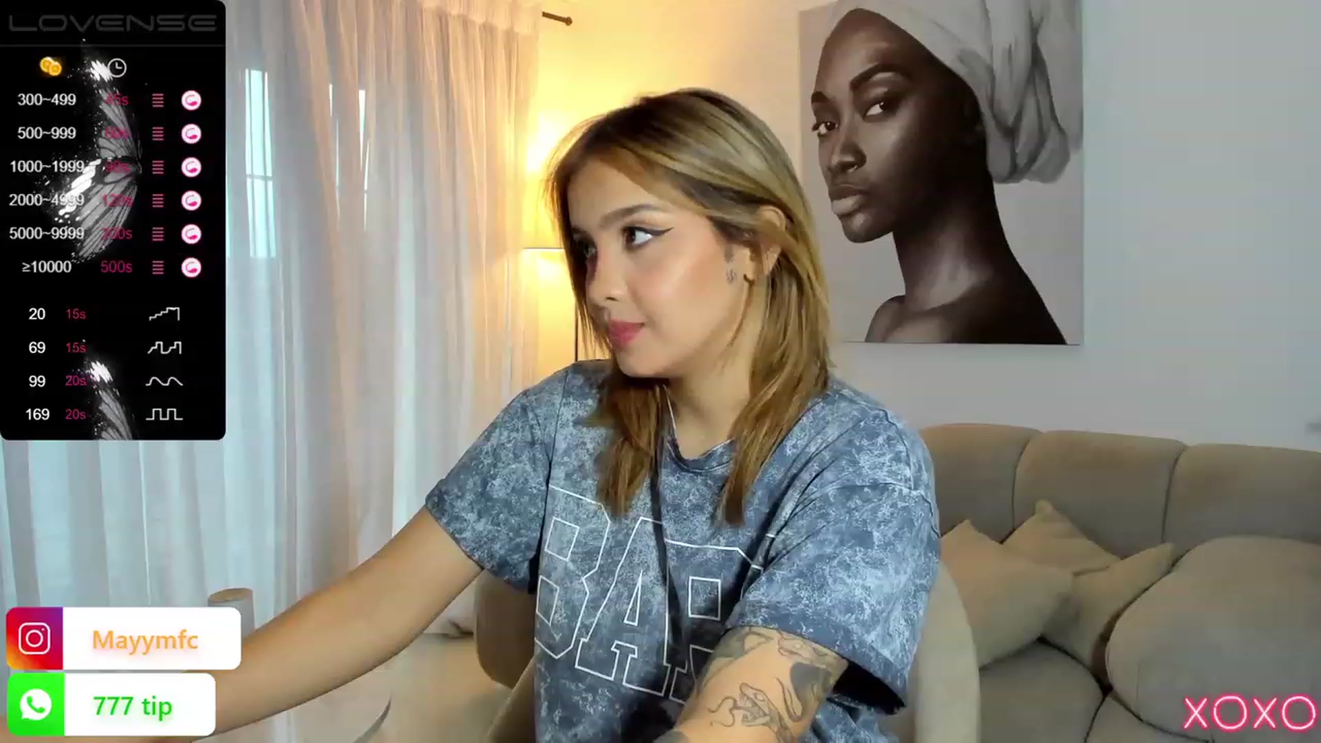 Gallery image thumbnail from Maysoon_'s myfreecams stream on, 07/25/2023, 20:17 image 13 of 20