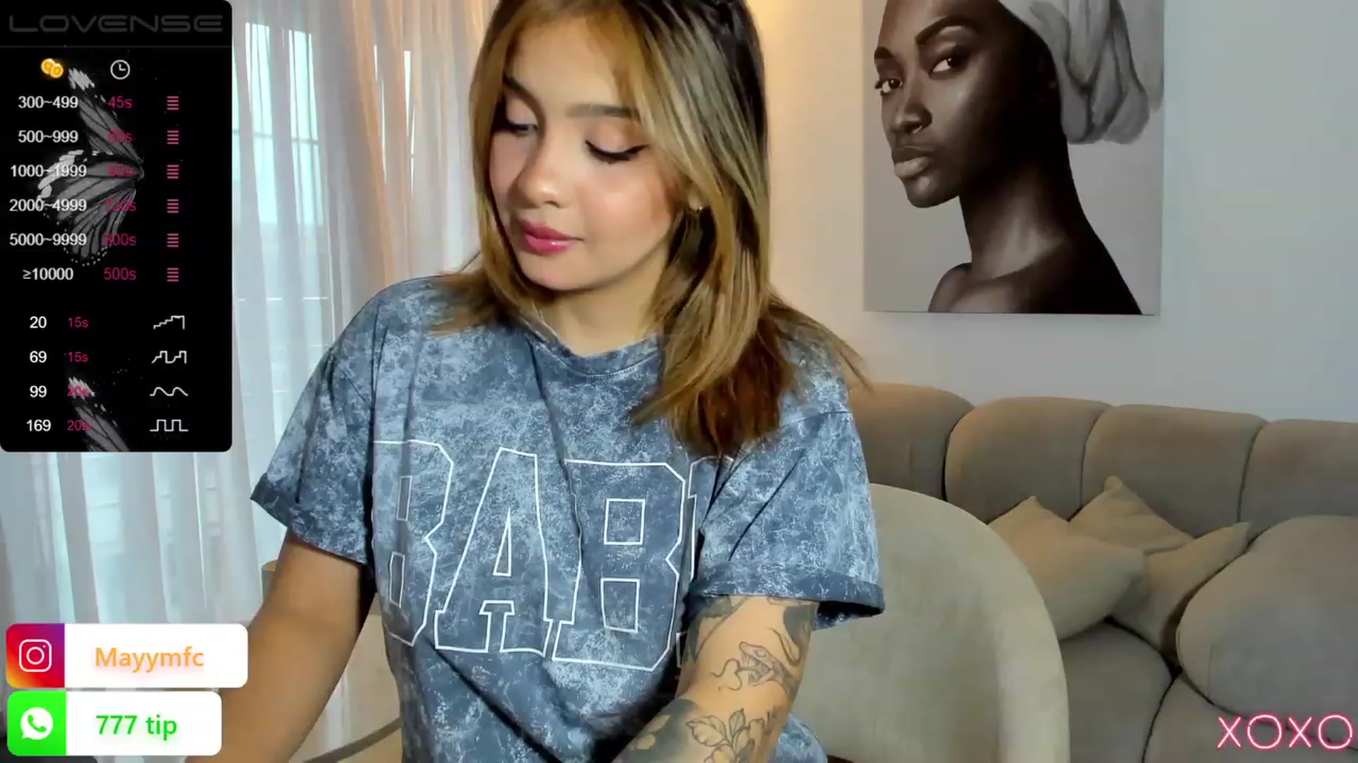 Gallery image thumbnail from Maysoon_'s myfreecams stream on, 07/25/2023, 20:17 image 7 of 20