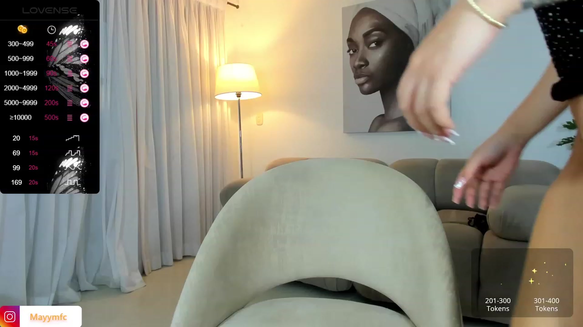 Gallery image thumbnail from Maysoon_'s myfreecams stream on, 09/30/2023, 24:10 image 6 of 20