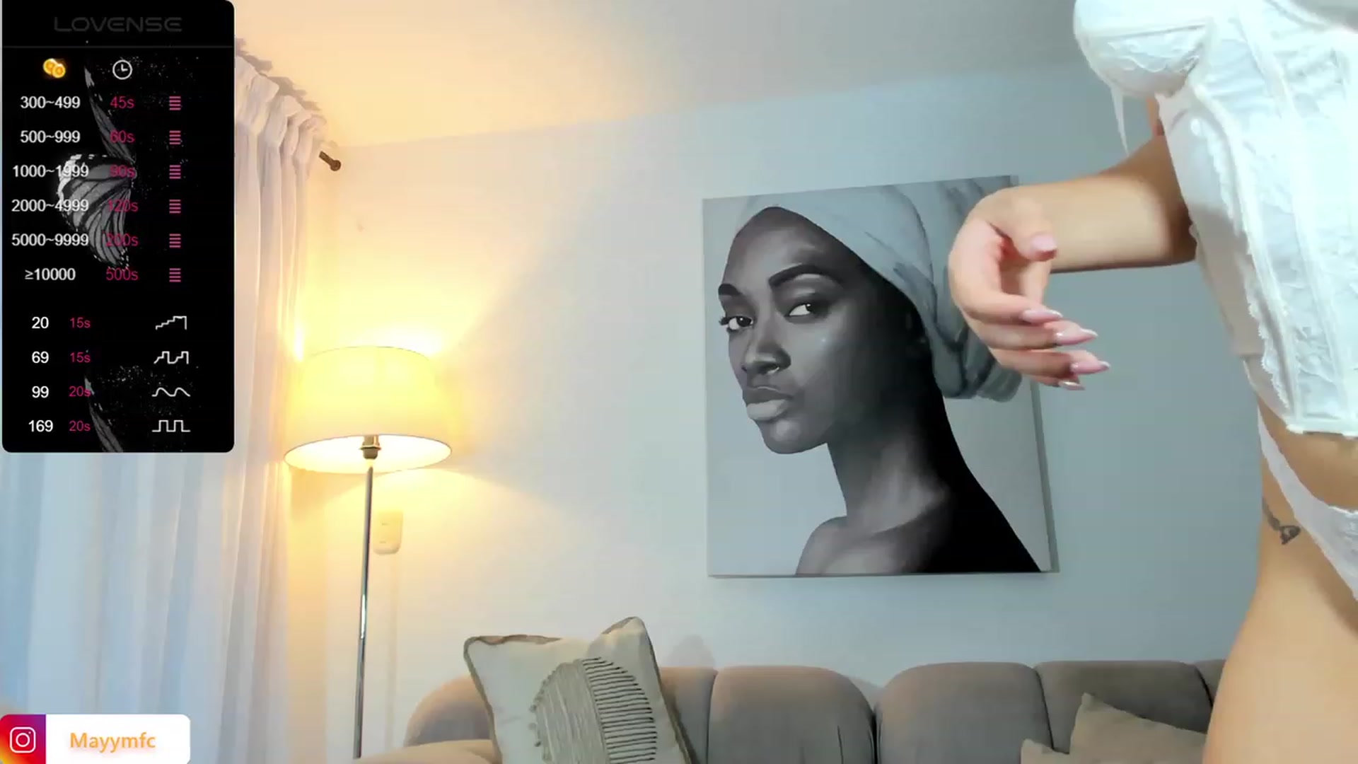 Gallery image thumbnail from Maysoon_'s myfreecams stream on, 10/23/2023, 16:51 image 12 of 20