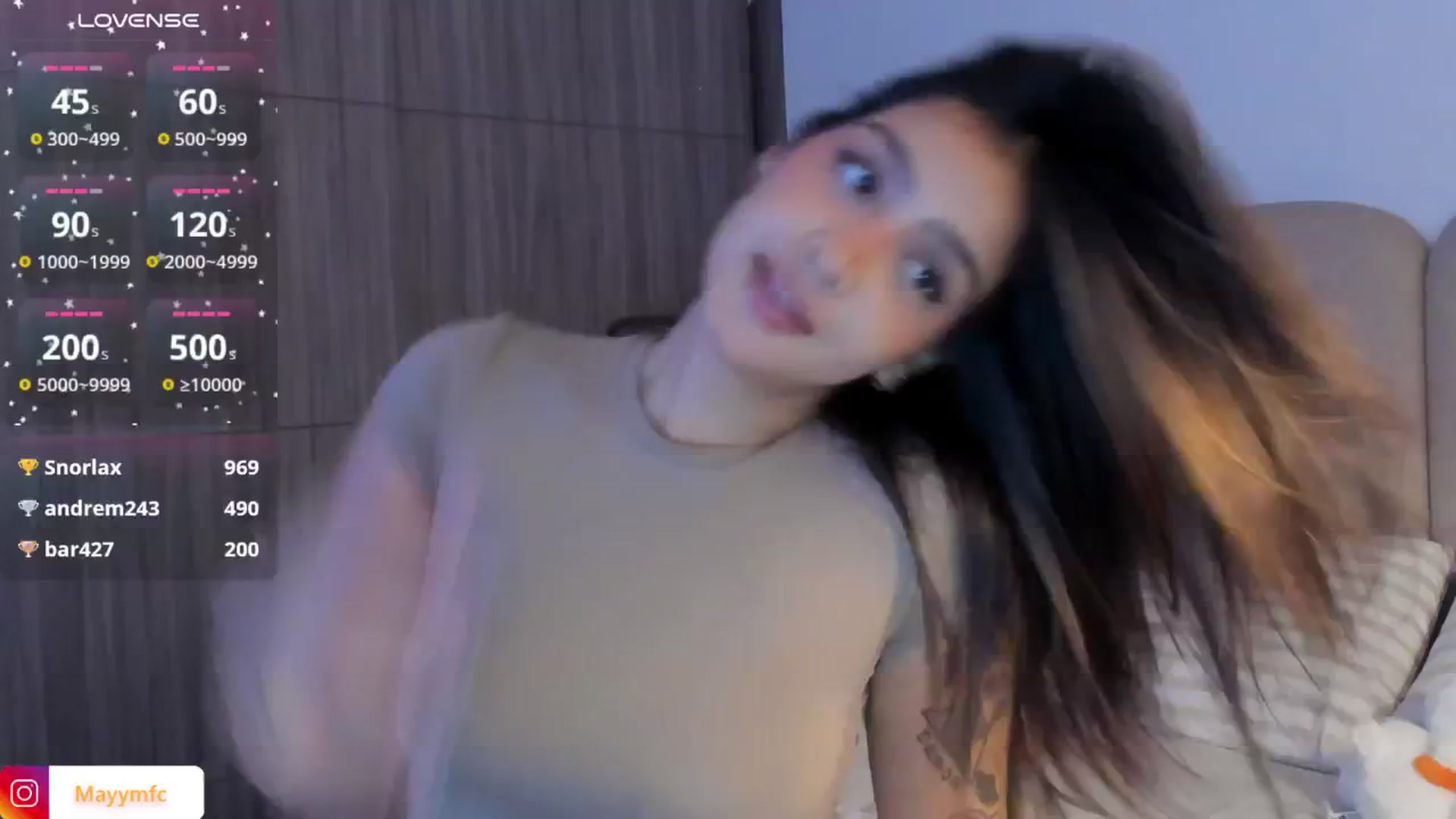 Gallery image thumbnail from Maysoon_'s myfreecams stream on, 07/03/2025, 23:55 image 16 of 20