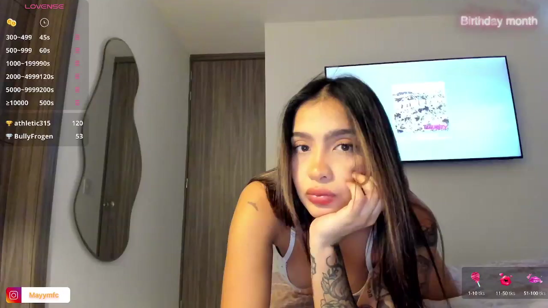 Gallery image thumbnail from Maysoon_'s myfreecams stream on, 09/08/2025, 17:44 image 15 of 20