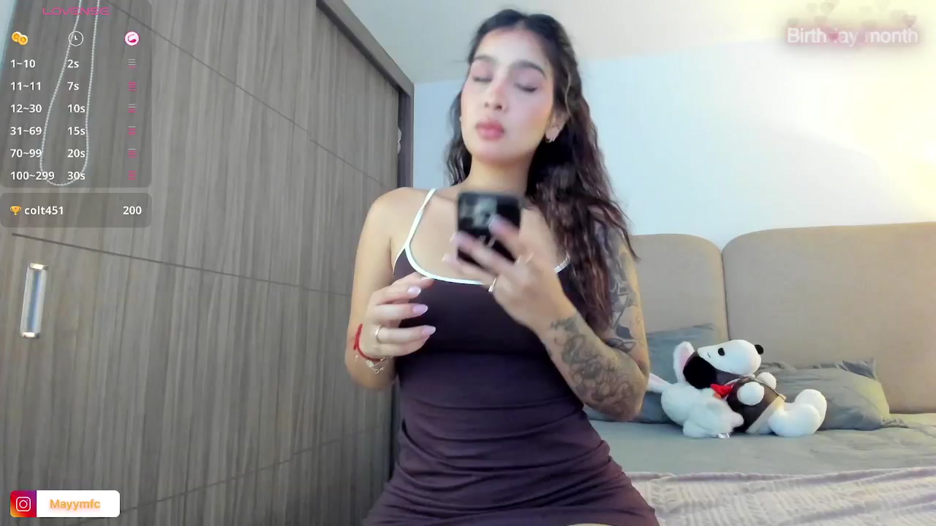 Gallery image thumbnail from Maysoon_'s myfreecams stream on, 09/29/2025, 15:41 image 9 of 20