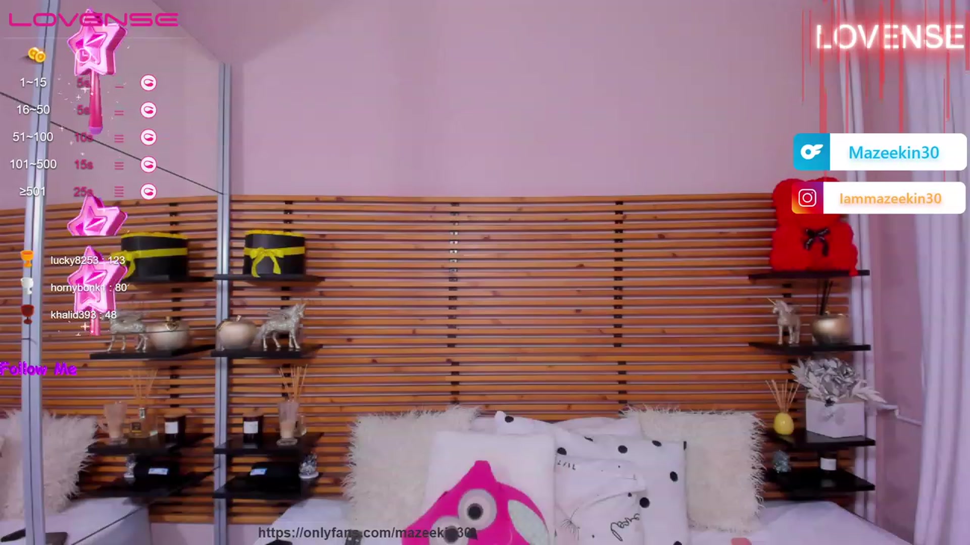 Gallery image thumbnail from Mazeekiin30's myfreecams stream on, 04/08/2023, 24:24 image 13 of 20