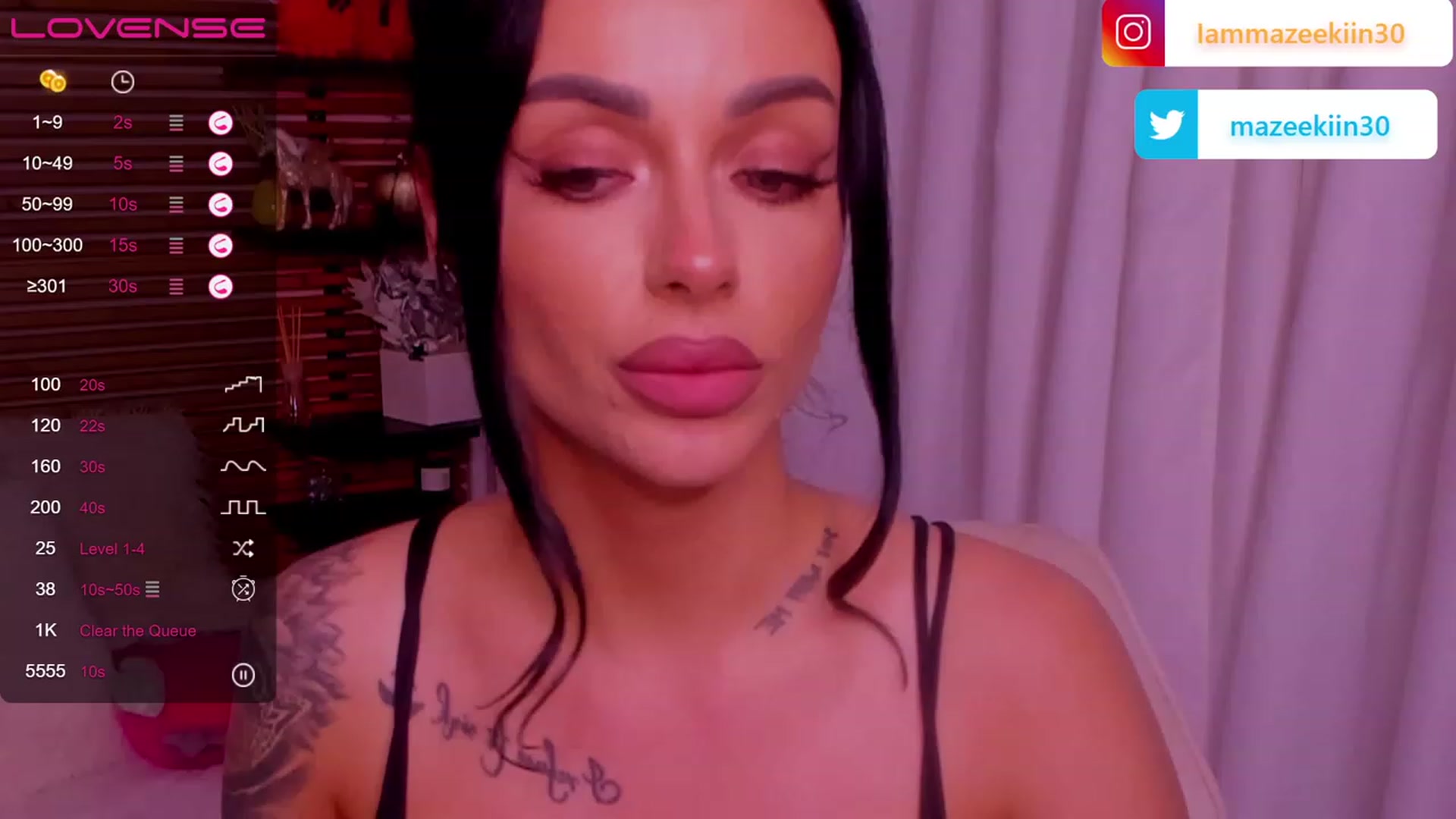Gallery image thumbnail from Mazeekiin30's myfreecams stream on, 07/13/2023, 22:55 image 18 of 20