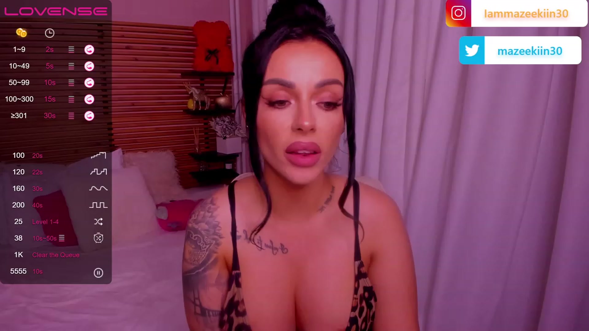 Gallery image thumbnail from Mazeekiin30's myfreecams stream on, 07/13/2023, 22:55 image 19 of 20