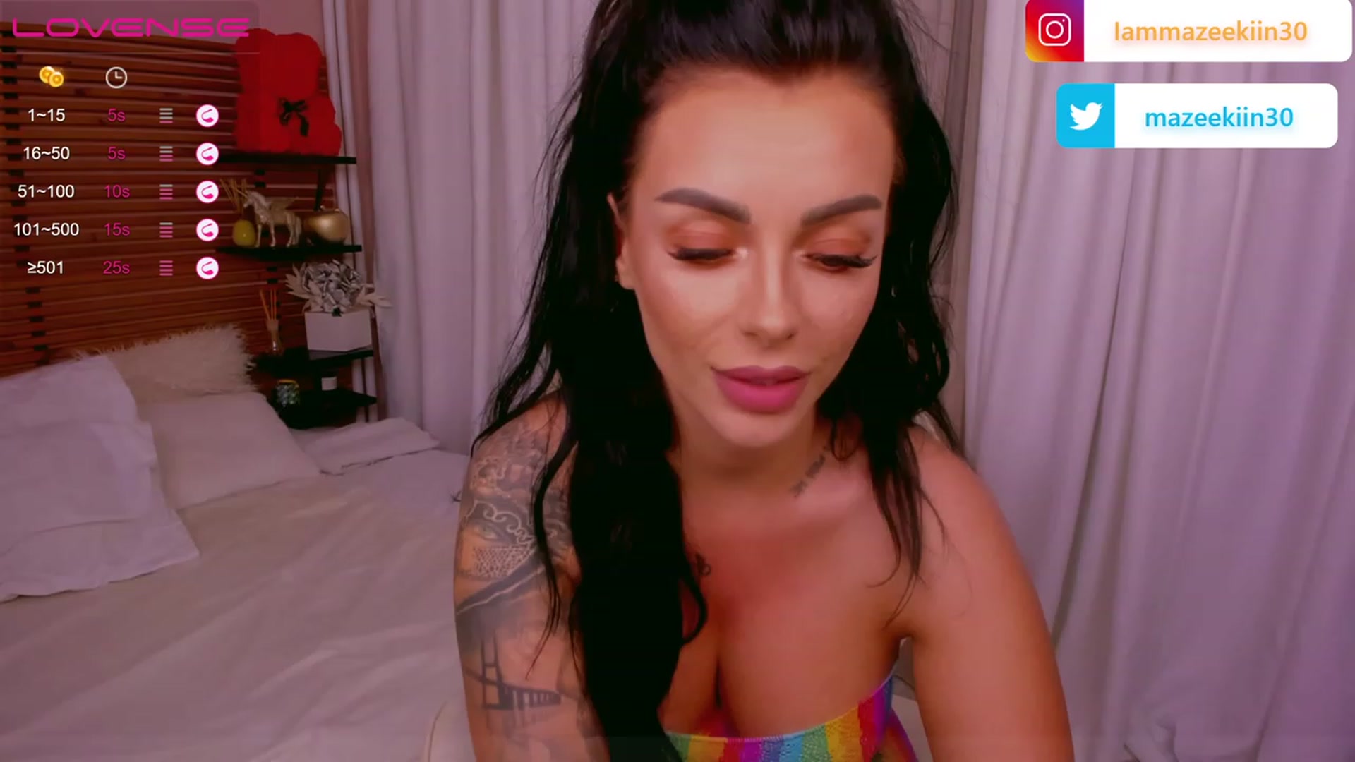 Gallery image thumbnail from Mazeekiin30's myfreecams stream on, 08/03/2023, 21:50 image 4 of 20