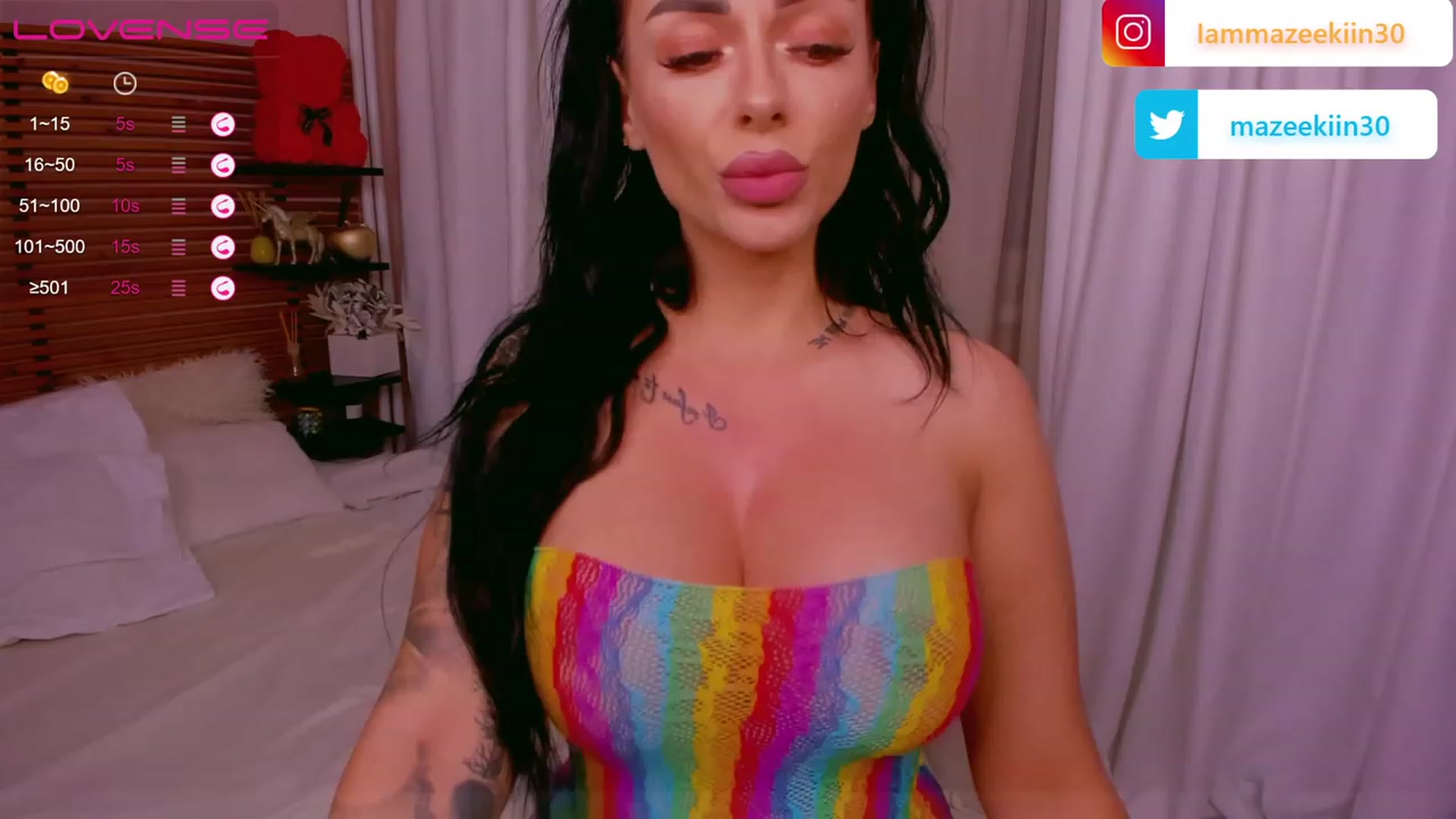 Gallery image thumbnail from Mazeekiin30's myfreecams stream on, 08/03/2023, 21:50 image 5 of 20