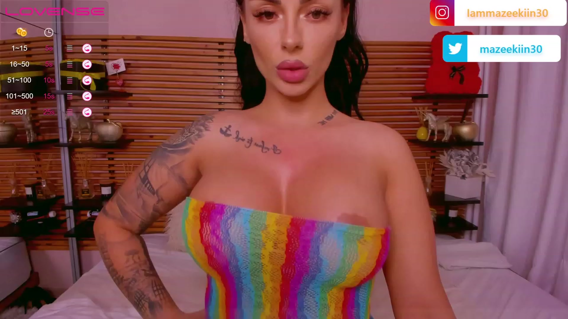 Gallery image thumbnail from Mazeekiin30's myfreecams stream on, 08/03/2023, 21:50 image 10 of 20
