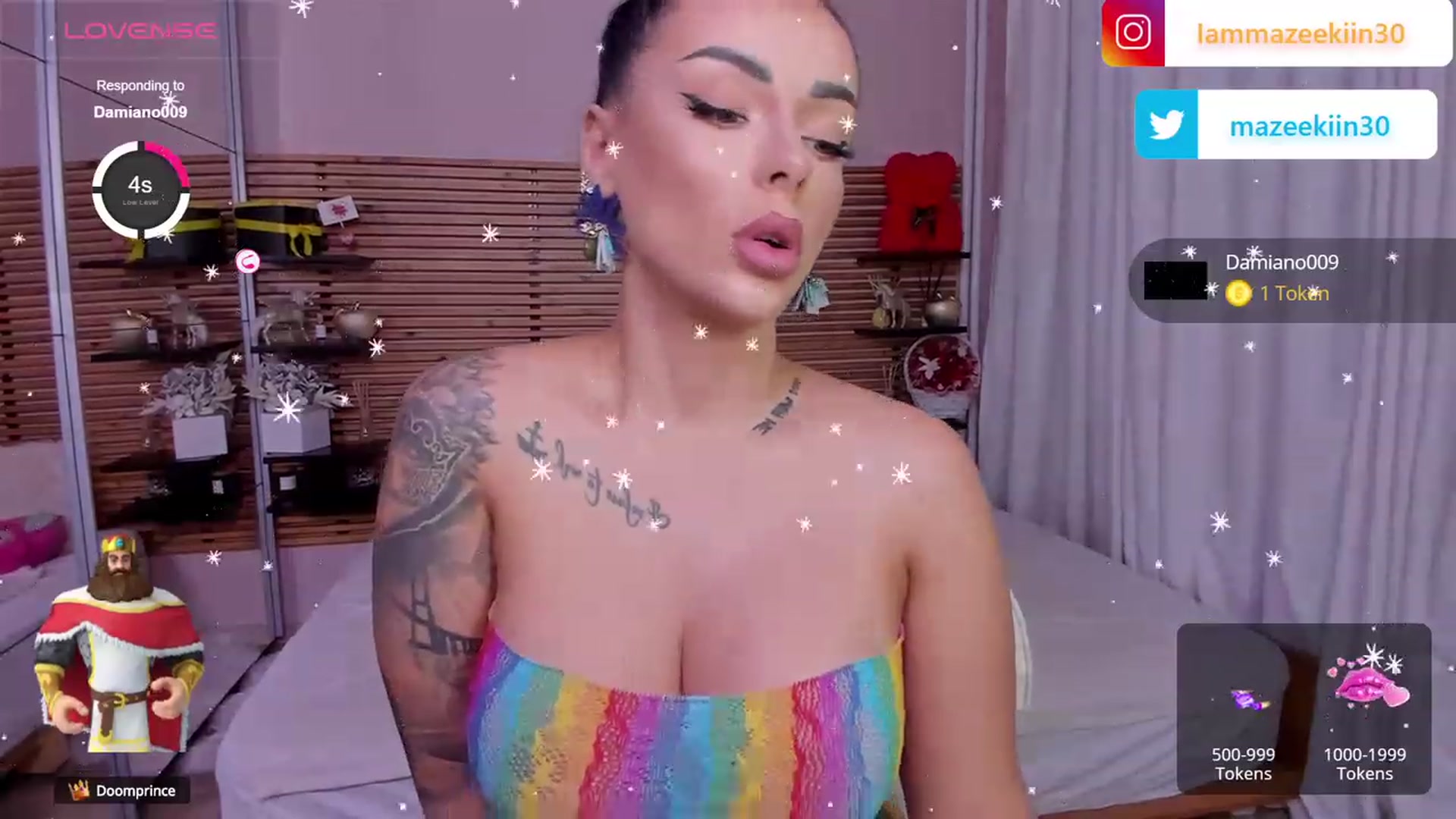Gallery image thumbnail from Mazeekiin30's myfreecams stream on, 09/14/2023, 01:45 image 20 of 20