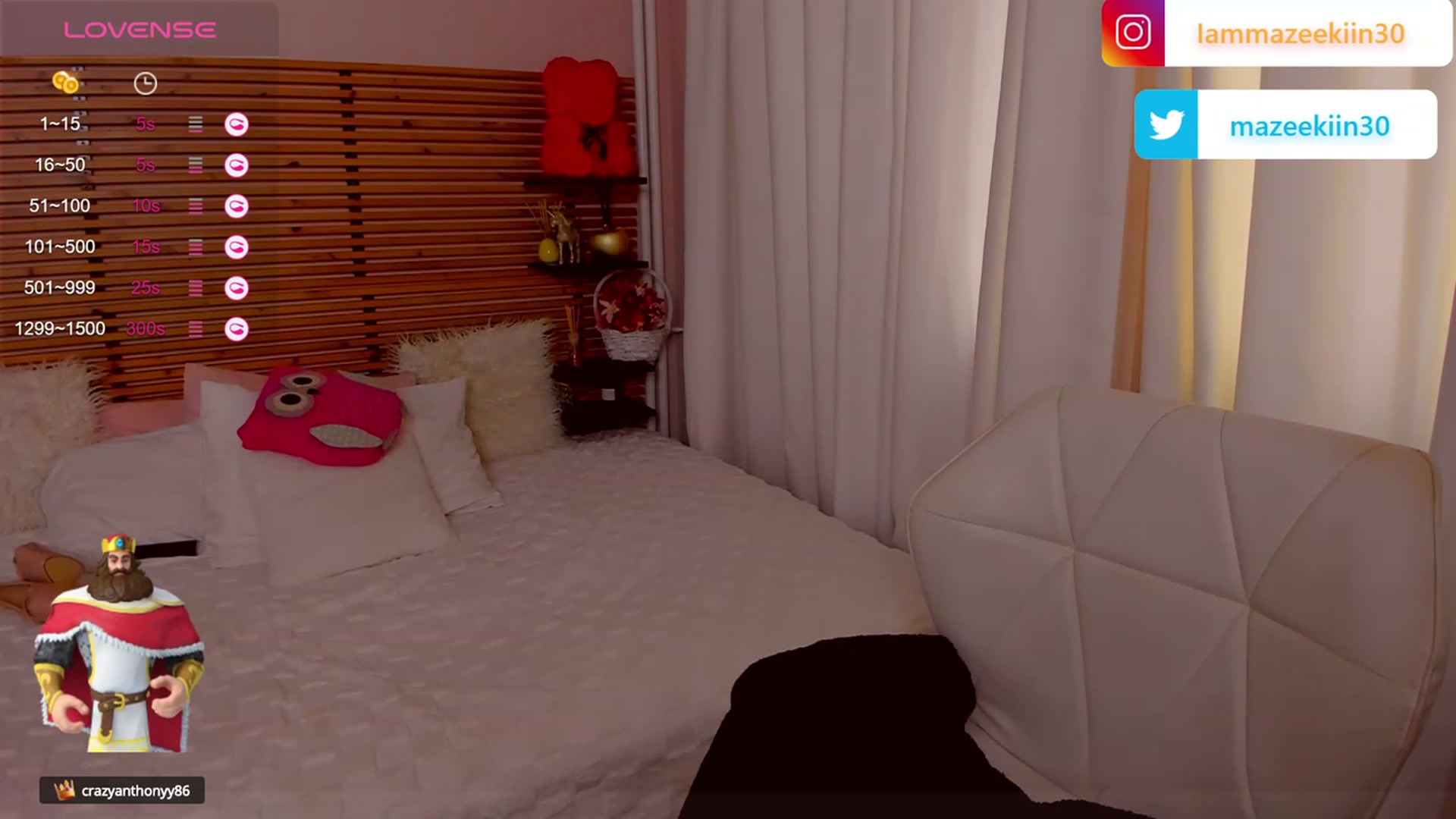 Gallery image thumbnail from Mazeekiin30's myfreecams stream on, 11/07/2023, 10:51 image 14 of 20