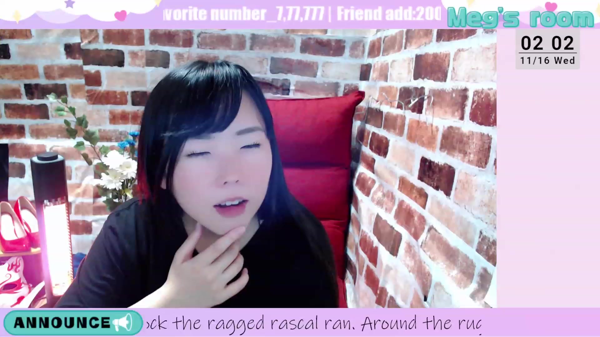 Gallery image thumbnail from Meg_s2's myfreecams stream on, 11/16/2022, 10:23 image 17 of 20