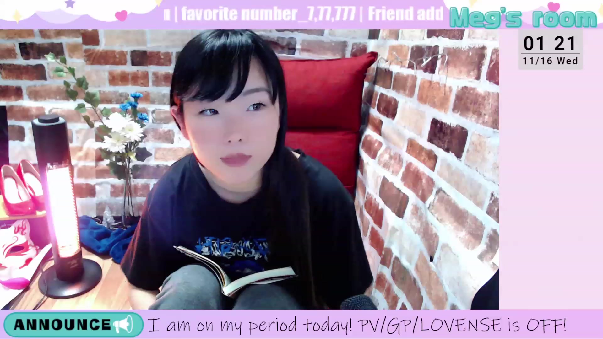 Gallery image thumbnail from Meg_s2's myfreecams stream on, 11/16/2022, 10:23 image 8 of 20