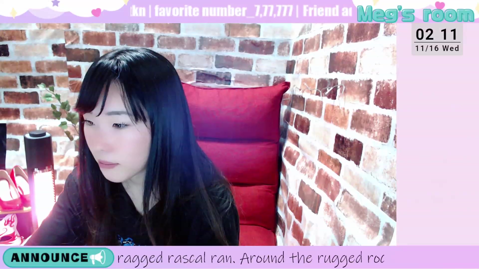 Gallery image thumbnail from Meg_s2's myfreecams stream on, 11/16/2022, 10:23 image 19 of 20
