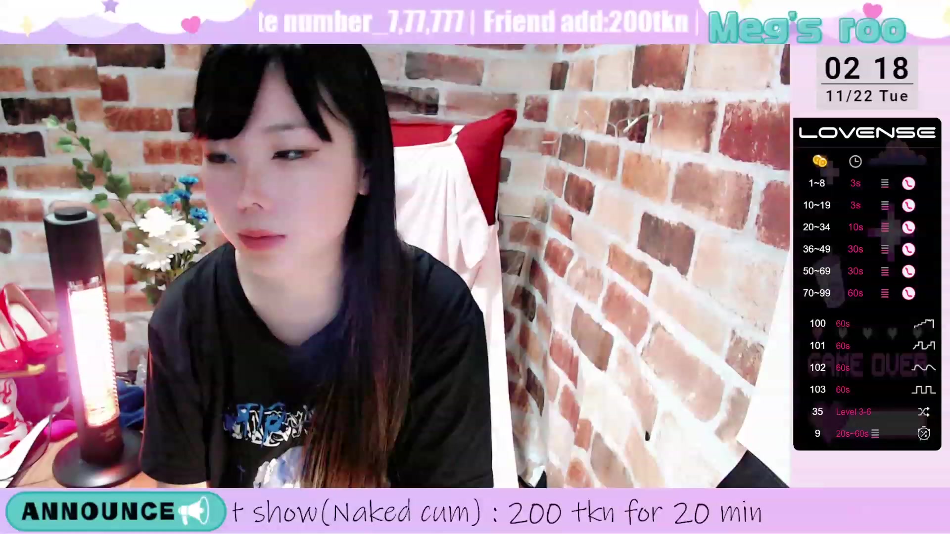 Gallery image thumbnail from Meg_s2's myfreecams stream on, 11/22/2022, 10:32 image 3 of 20