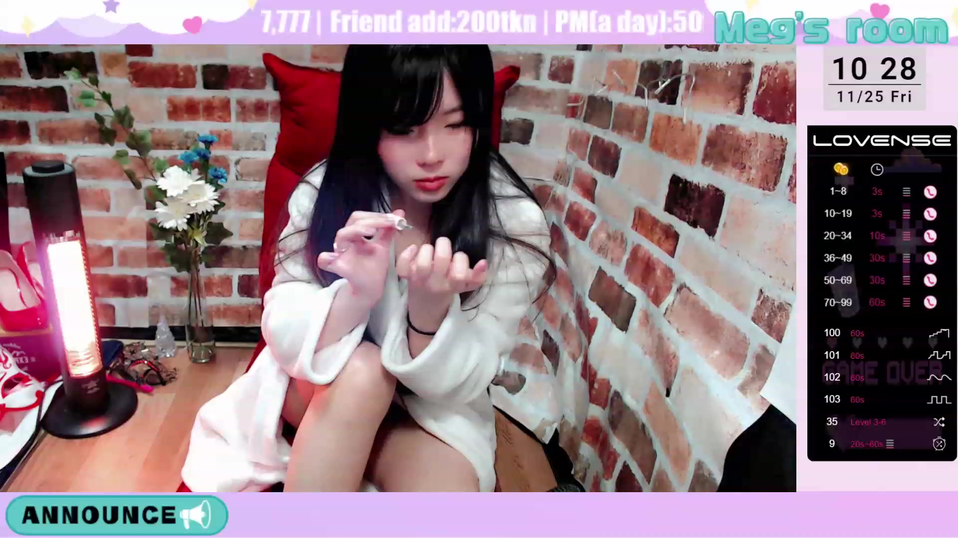 Gallery image thumbnail from Meg_s2's myfreecams stream on, 11/25/2022, 19:25 image 2 of 20