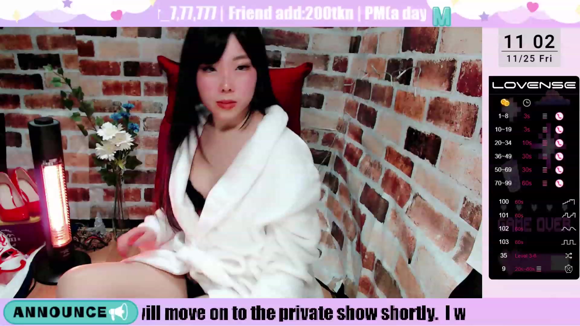 Gallery image thumbnail from Meg_s2's myfreecams stream on, 11/25/2022, 19:25 image 14 of 20