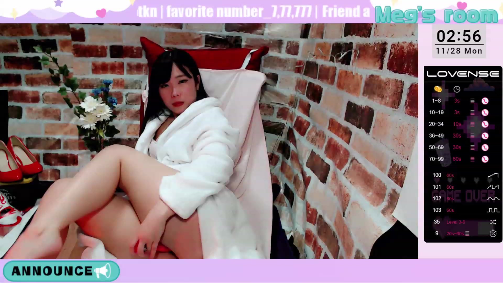 Gallery image thumbnail from Meg_s2's myfreecams stream on, 11/28/2022, 11:11 image 13 of 20