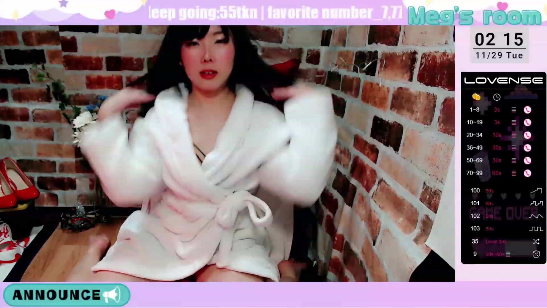 Gallery image thumbnail from Meg_s2's myfreecams stream on, 11/29/2022, 11:02 image 1 of 20