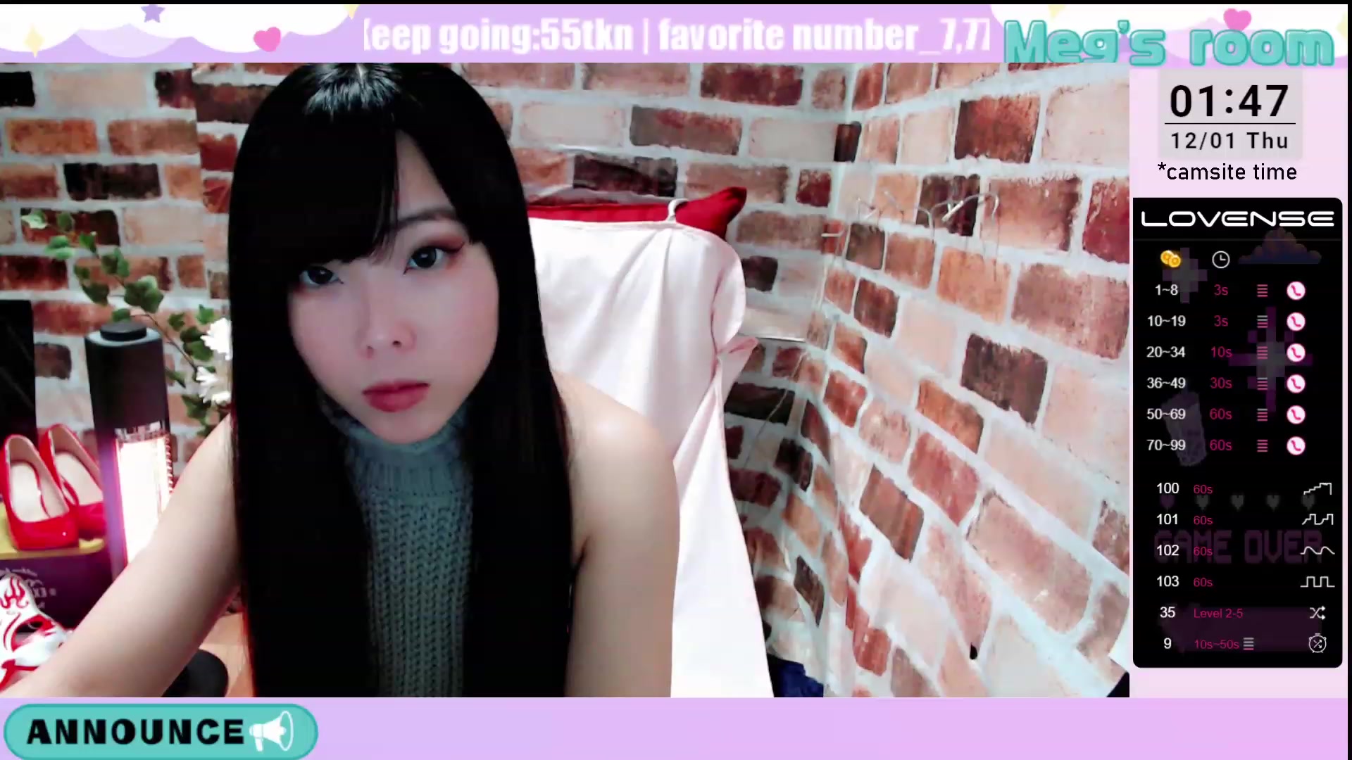 Gallery image thumbnail from Meg_s2's myfreecams stream on, 12/01/2022, 10:08 image 1 of 20
