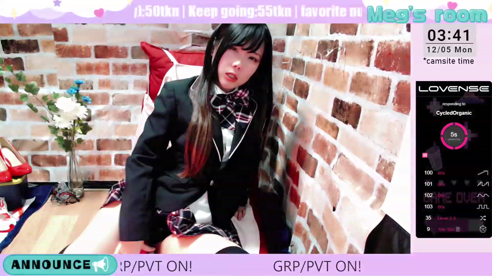 Gallery image thumbnail from Meg_s2's myfreecams stream on, 12/05/2022, 11:46 image 20 of 20