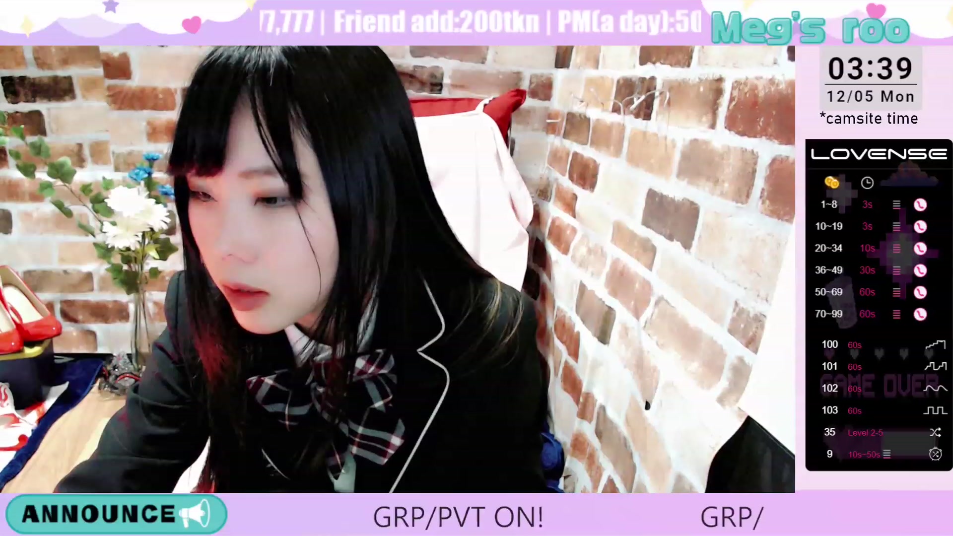 Gallery image thumbnail from Meg_s2's myfreecams stream on, 12/05/2022, 11:46 image 19 of 20