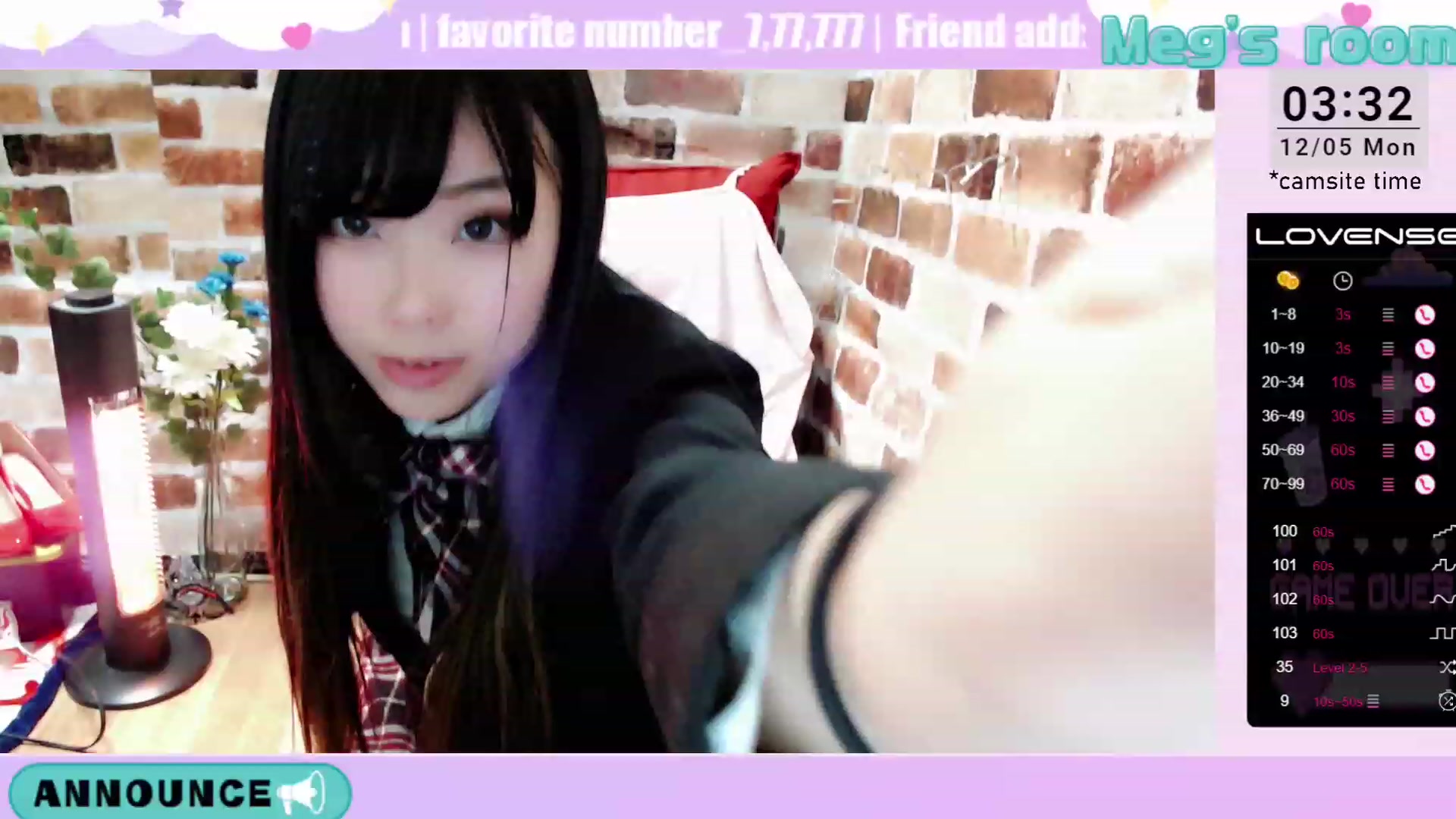 Gallery image thumbnail from Meg_s2's myfreecams stream on, 12/05/2022, 11:46 image 16 of 20