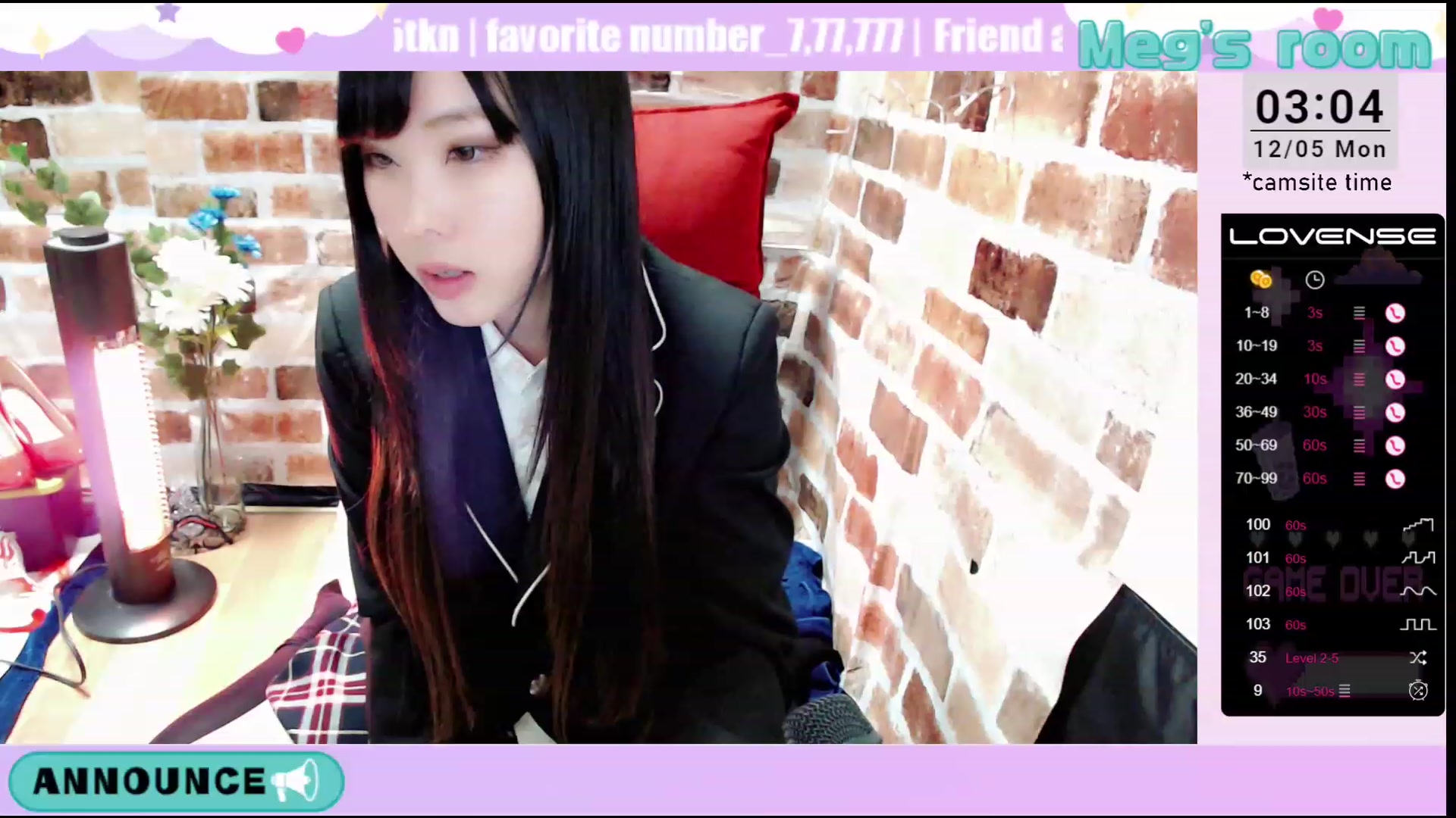 Gallery image thumbnail from Meg_s2's myfreecams stream on, 12/05/2022, 11:46 image 4 of 20