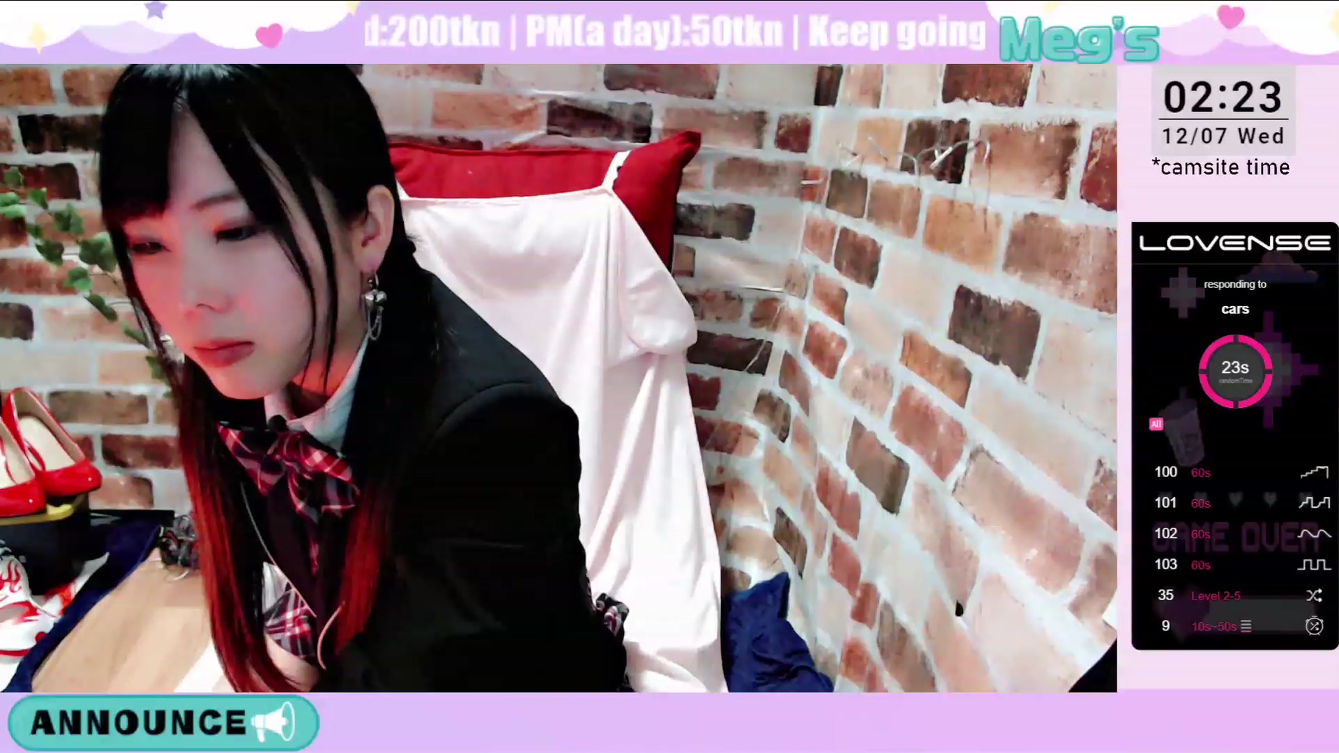 Gallery image thumbnail from Meg_s2's myfreecams stream on, 12/07/2022, 10:29 image 18 of 20