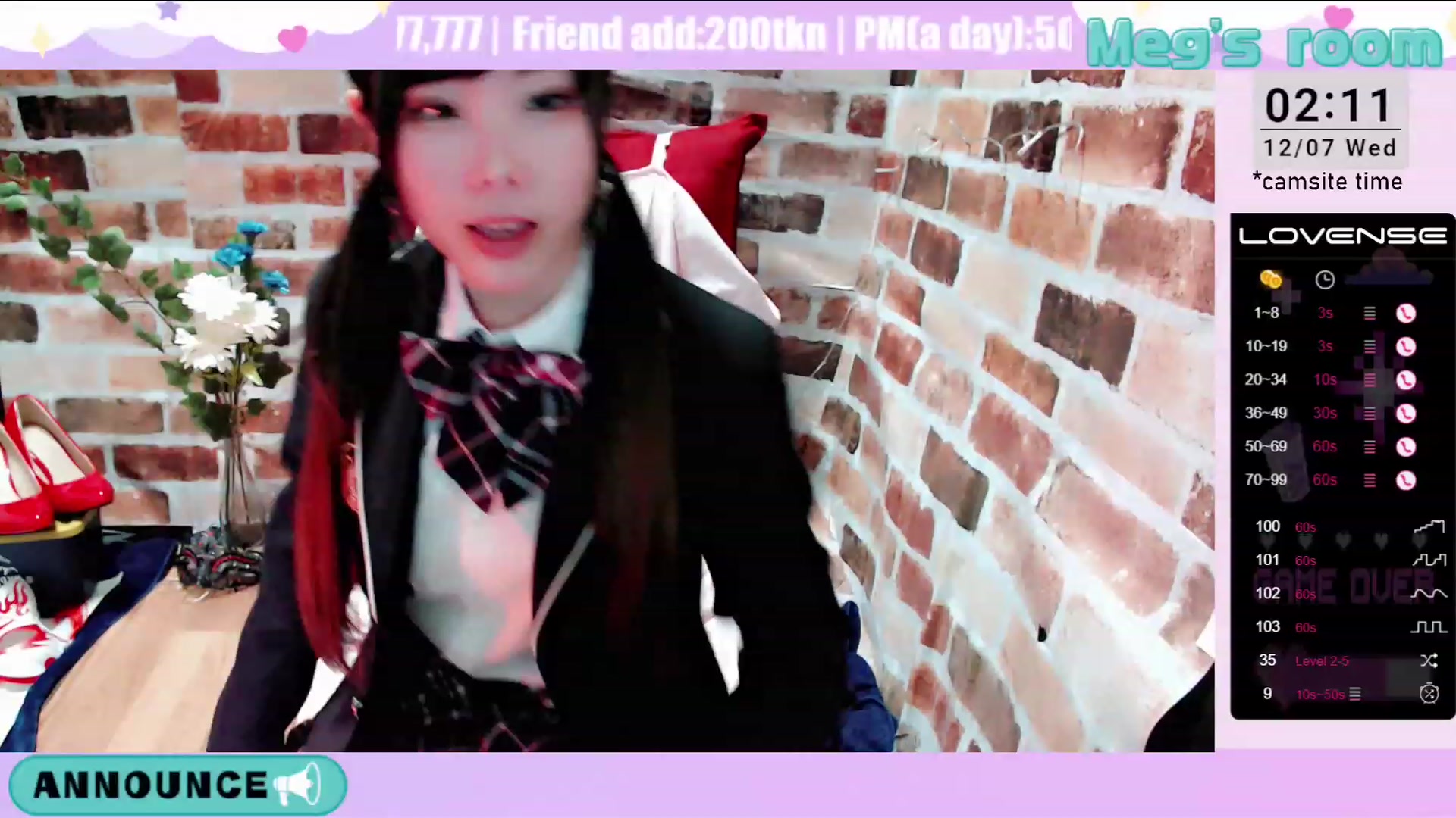 Gallery image thumbnail from Meg_s2's myfreecams stream on, 12/07/2022, 10:29 image 8 of 20