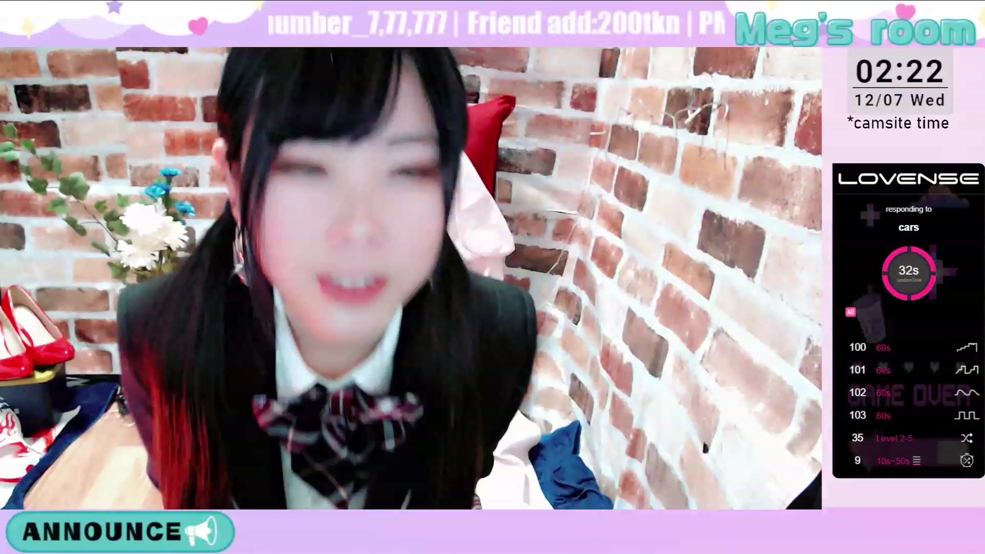 Gallery image thumbnail from Meg_s2's myfreecams stream on, 12/07/2022, 10:29 image 17 of 20