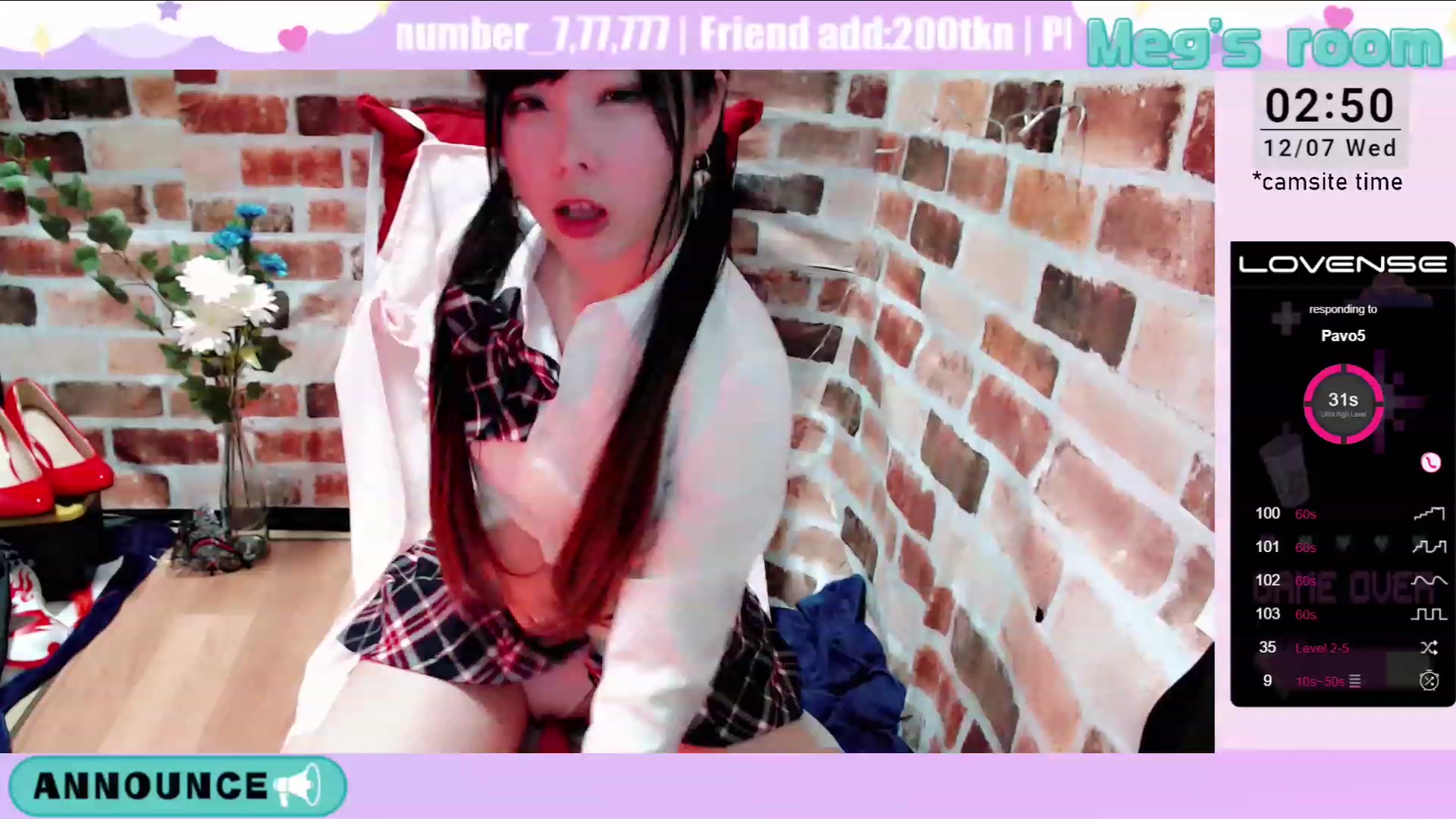 Gallery image thumbnail from Meg_s2's myfreecams stream on, 12/07/2022, 11:34 image 4 of 20