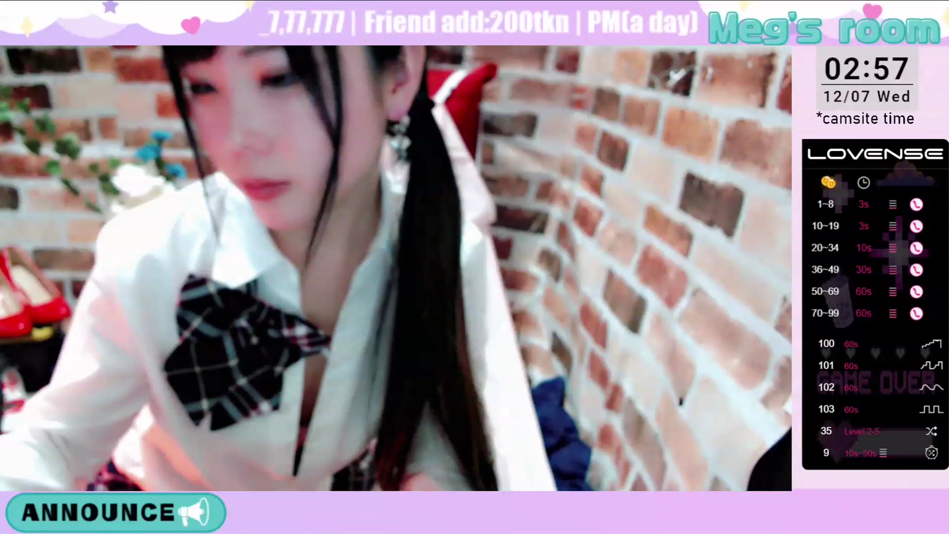 Gallery image thumbnail from Meg_s2's myfreecams stream on, 12/07/2022, 11:34 image 7 of 20
