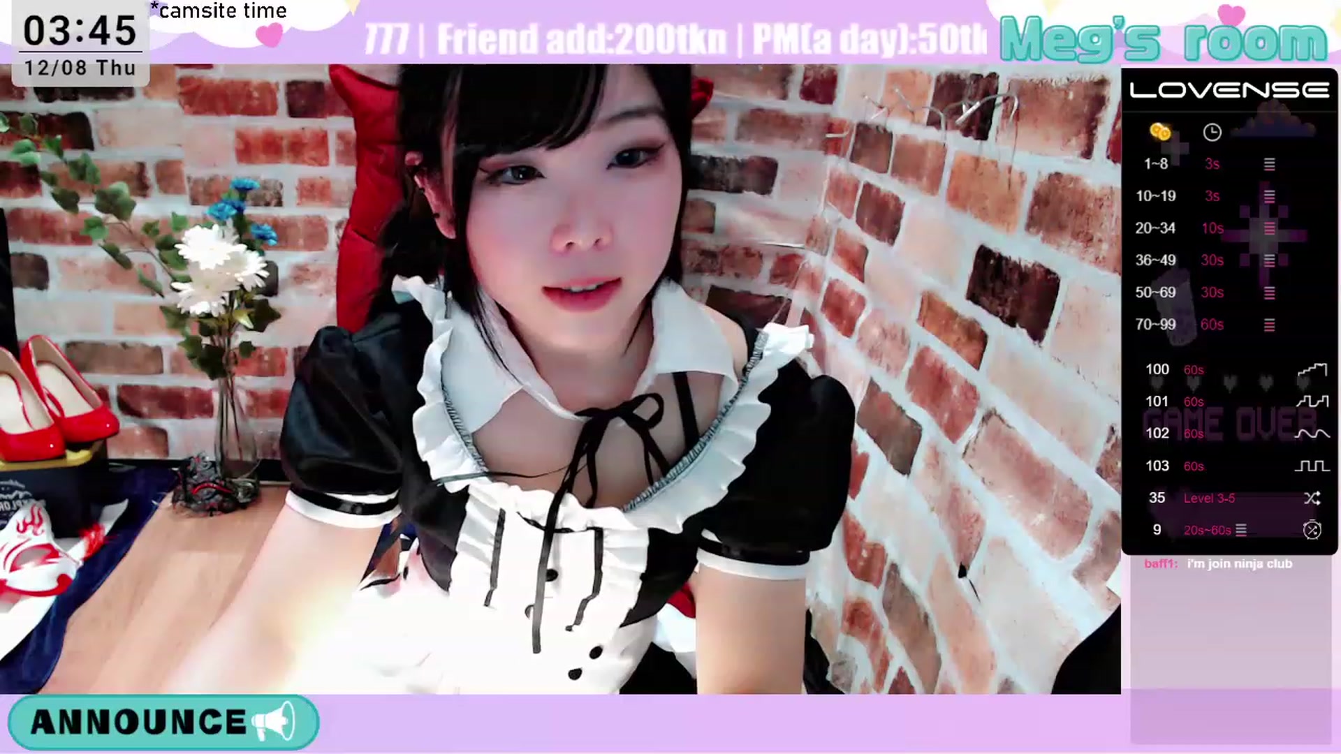 Gallery image thumbnail from Meg_s2's myfreecams stream on, 12/08/2022, 11:52 image 20 of 20