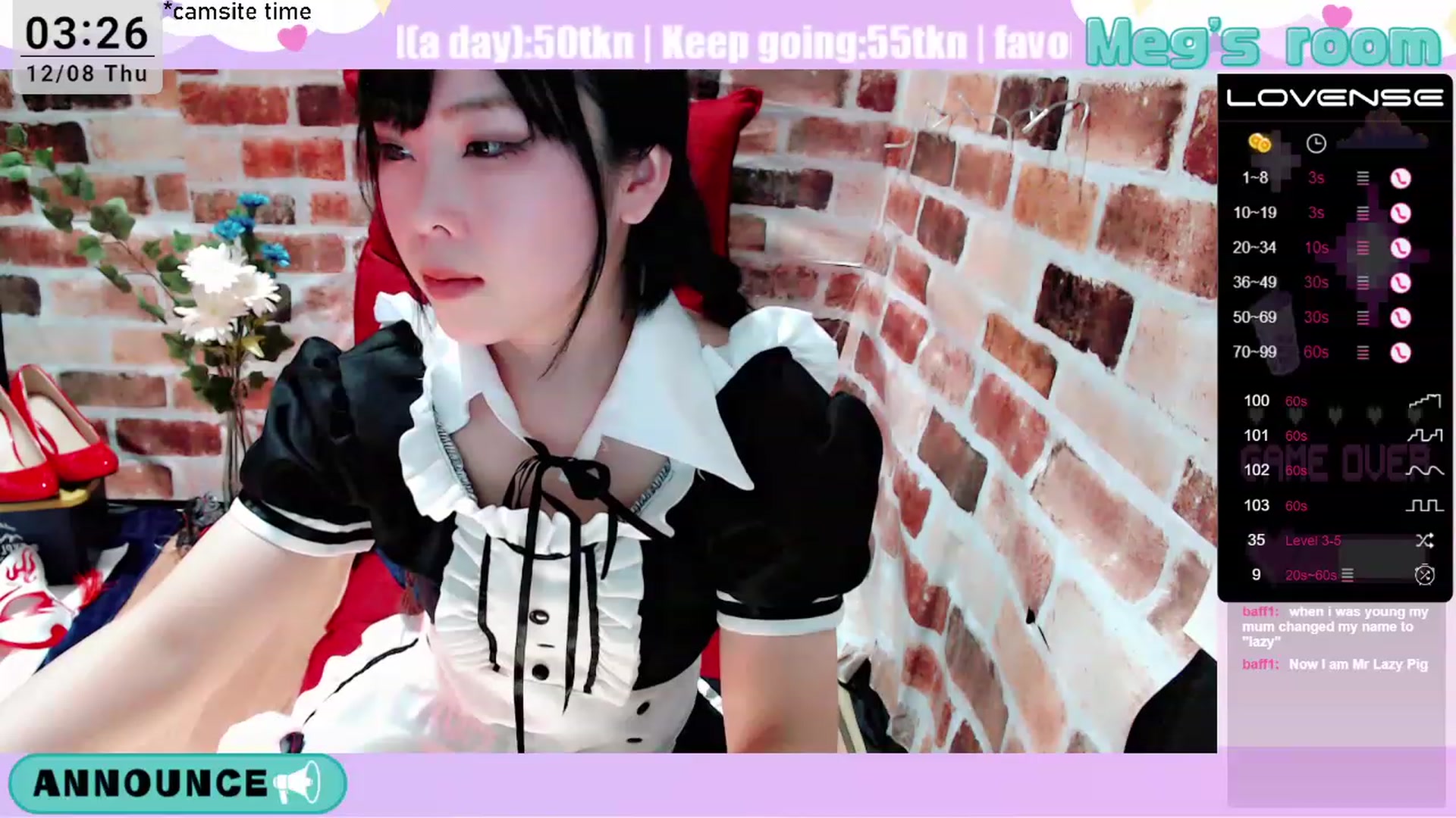 Gallery image thumbnail from Meg_s2's myfreecams stream on, 12/08/2022, 11:52 image 14 of 20