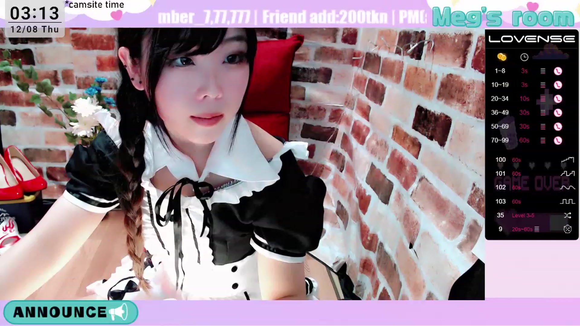 Gallery image thumbnail from Meg_s2's myfreecams stream on, 12/08/2022, 11:52 image 10 of 20