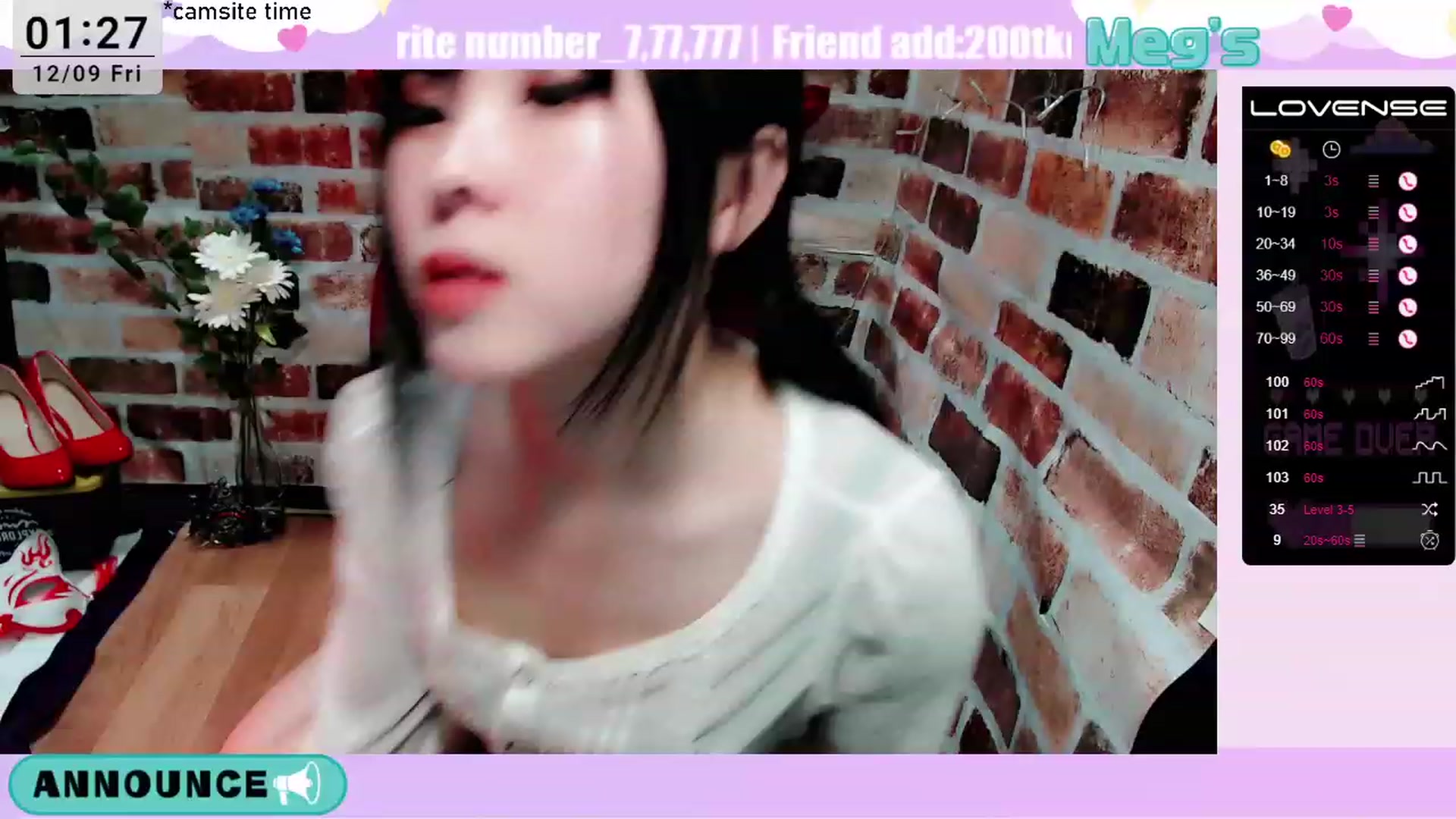 Gallery image thumbnail from Meg_s2's myfreecams stream on, 12/09/2022, 09:46 image 6 of 20
