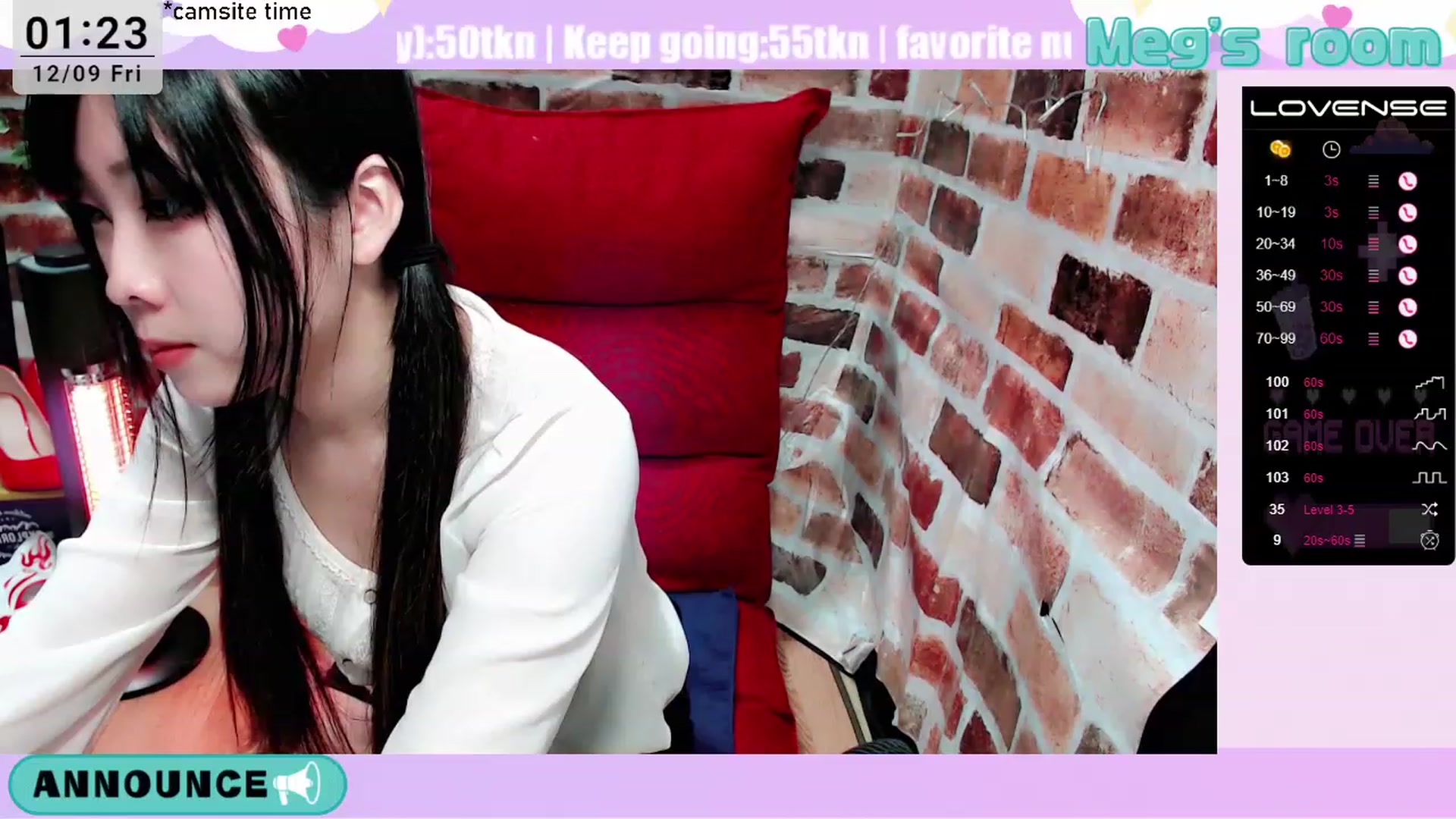 Gallery image thumbnail from Meg_s2's myfreecams stream on, 12/09/2022, 09:46 image 2 of 20