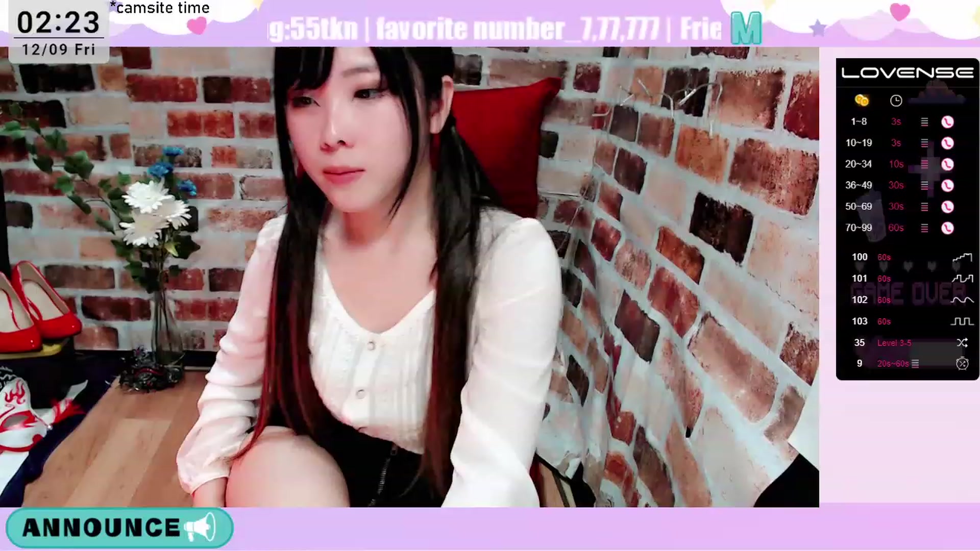 Gallery image thumbnail from Meg_s2's myfreecams stream on, 12/09/2022, 10:34 image 13 of 20